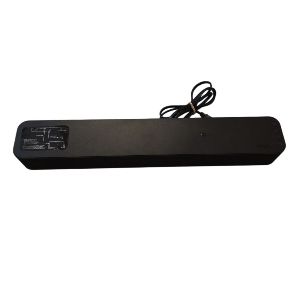ONN 100024201 Wireless Bluetooth 50/60Hz‎ Soundbar Without Remote In Black A1